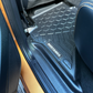 Rear MUDTAMER floor mat installed in vehicle