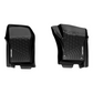 Front set of MUDTAMER floor mats for the Toyota Landcruiser 79 Series Dual Cab Facelift on a white background